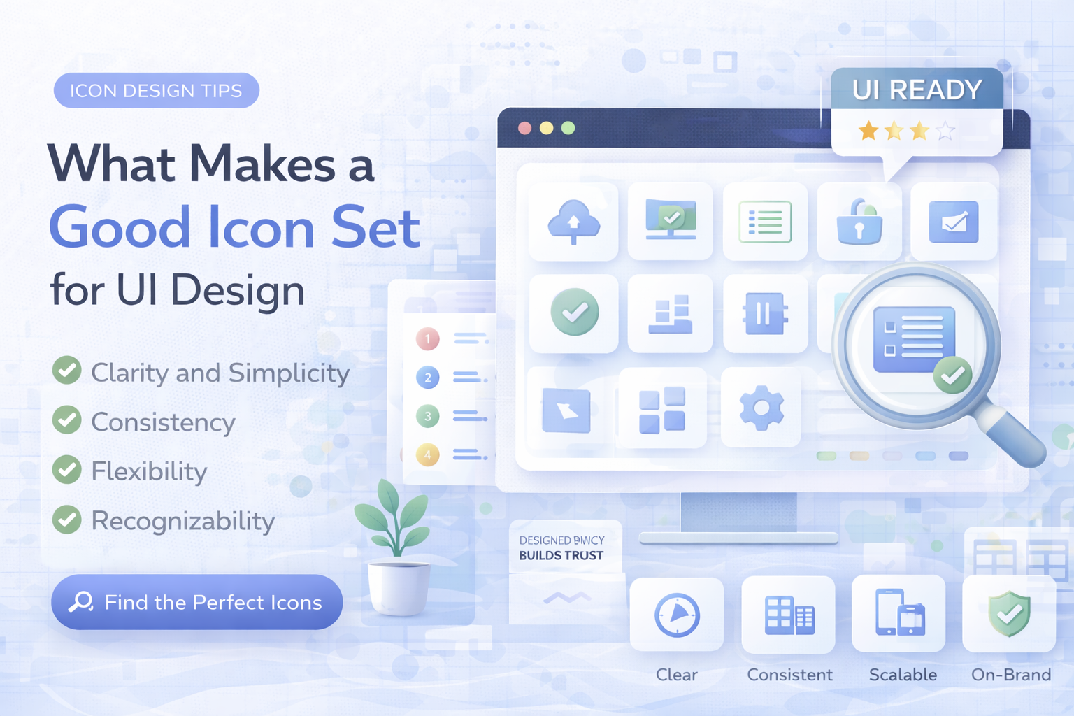 What Makes a Good Icon Set for UI Design
